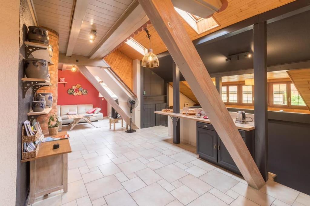 Le Kelsch, Loft Duplex 130M2 Avec Sauna, Proche Vignoble Марленайм Екстер'єр фото